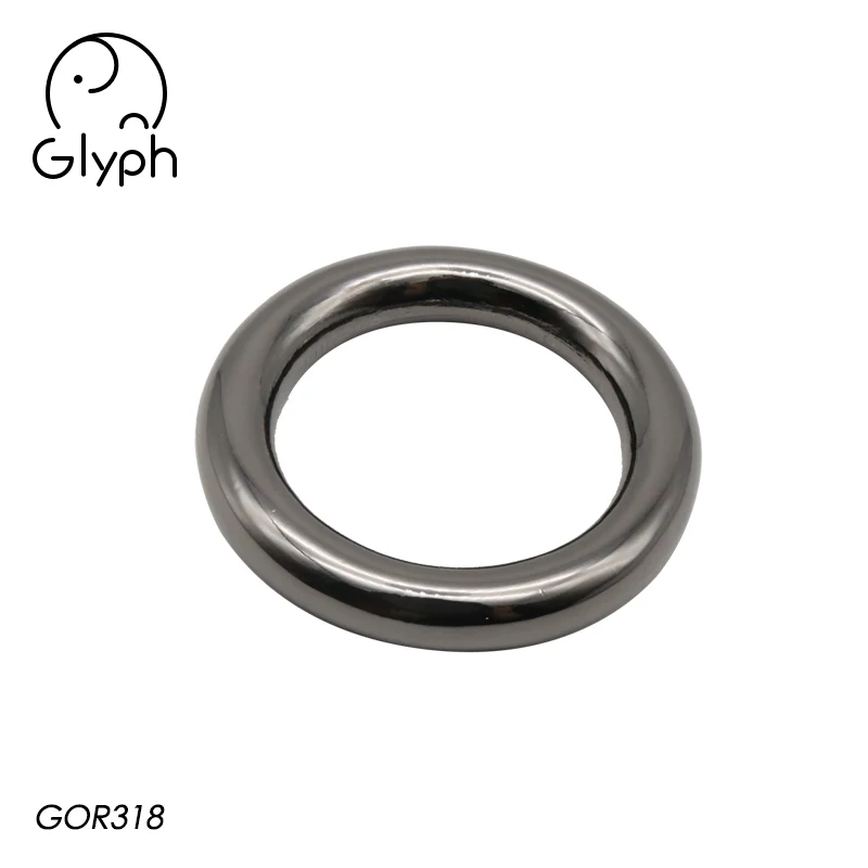 Wholesale bag 1 inch metal O ring clip ring, spring ring, snap ring for bag accessories