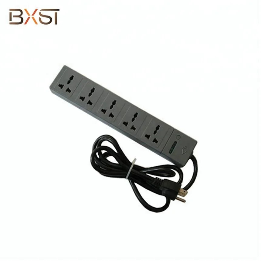 Гнездо, Европейский нескольких вращающийся 125 В 6-выход универсальный usb сетевой фильтр power strip