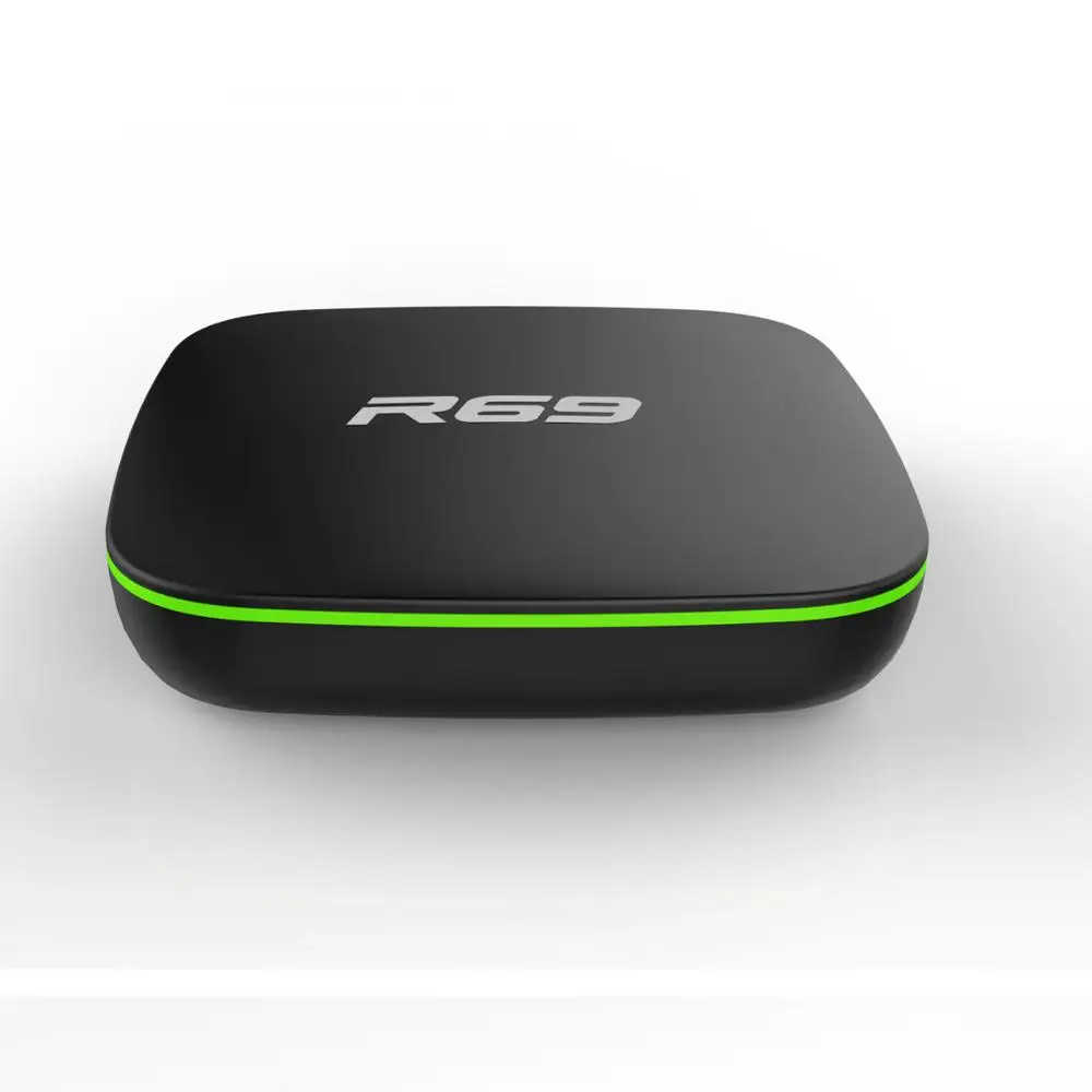 2019 cheapest tv box 1gb 8gb android 7.1 Allwinner H3 android tv box  R69 with factory price
