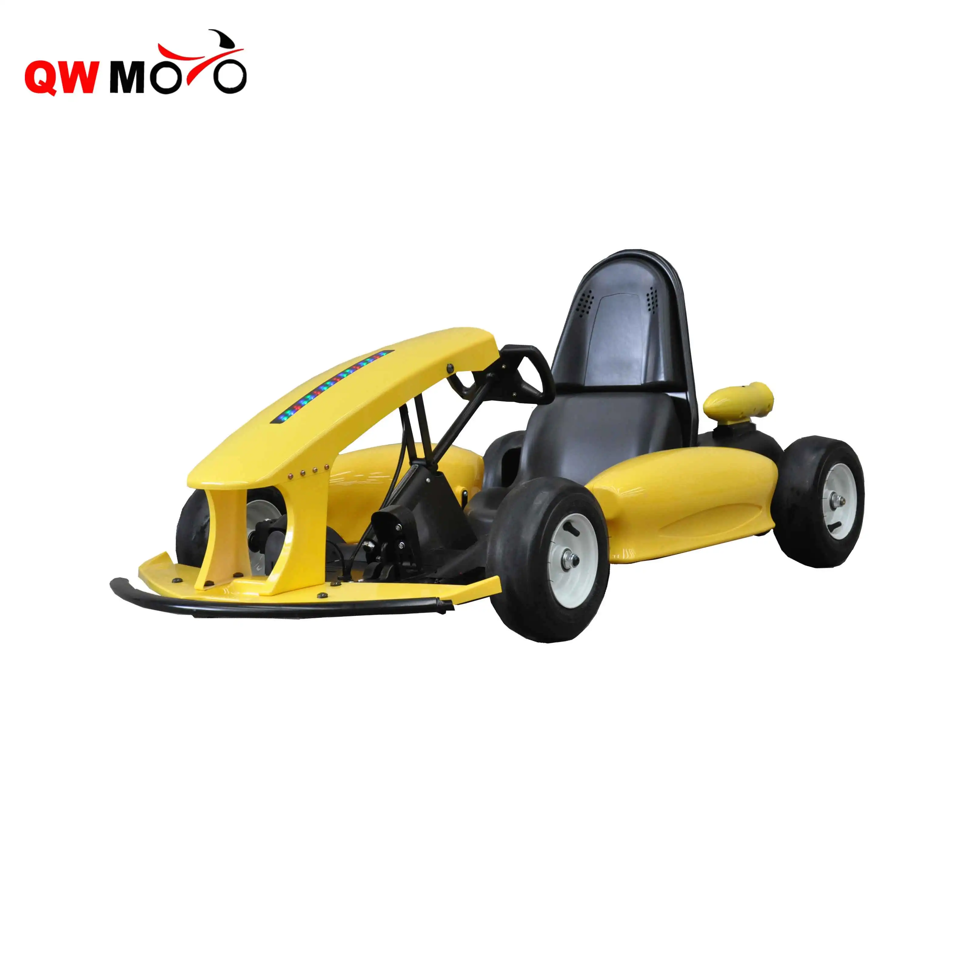 QWMOTO 2019 April crazy sales of new electric model electric  350w go kart 250w drift scooter 100w mini go kart cheap sale