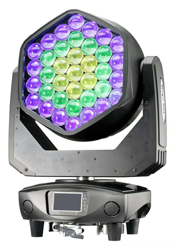 LED RGBW 37X15W Wash Zoom Moving Head 11/16/22/38CH 16 bit