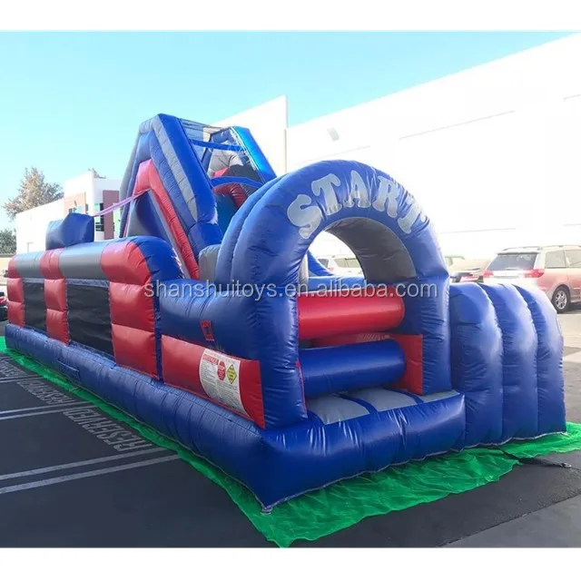 Fun sport products inflatable Land obstacle course for sale / the beast inflatable obstacle / obstacle course equipment