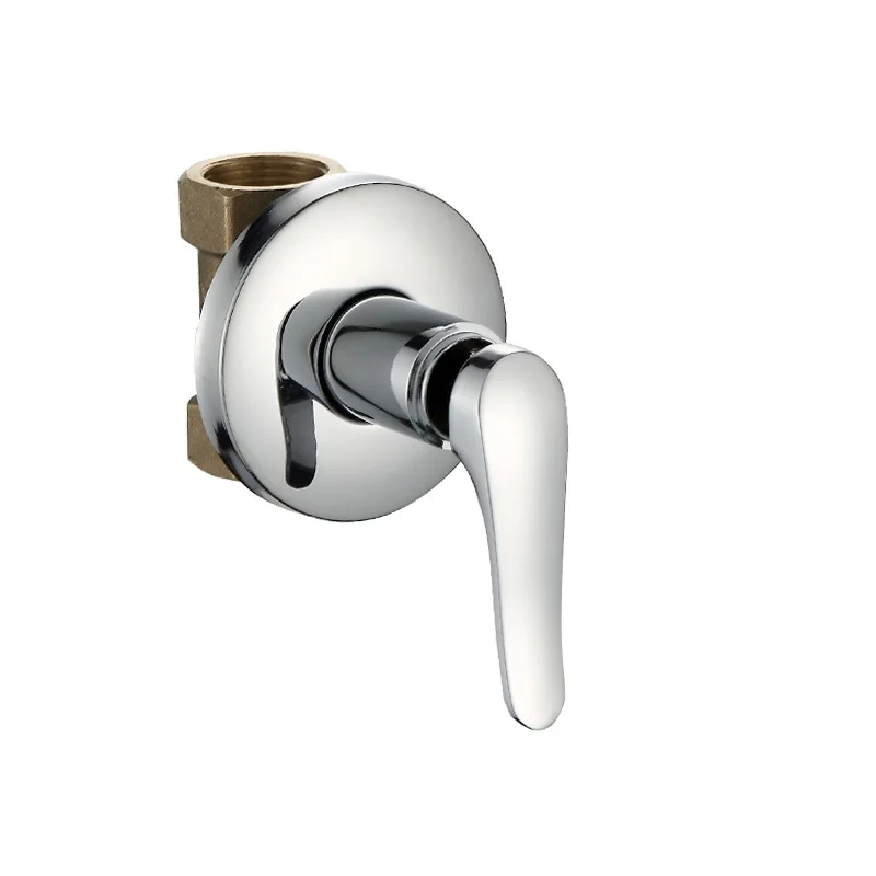 Bathroom Single Handle Wall Mounted Concealed Shower Faucet