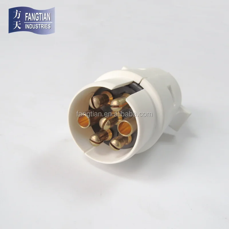 Соединитель прицепа 12V S тип 7 трейлер полюс штепсельной вилки и розетки ISO 3732