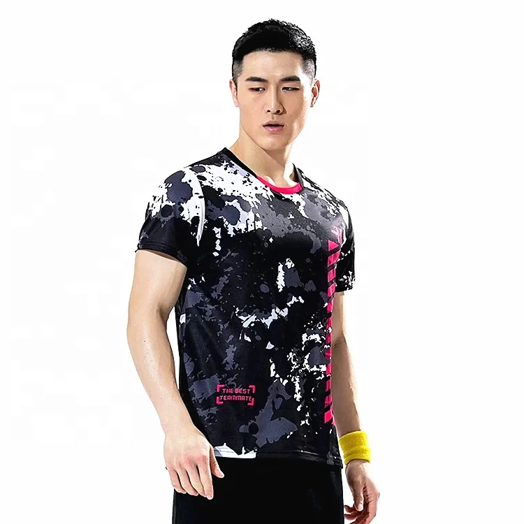 
wholesale fashion quick dry jersey custom sport badminton jersey 