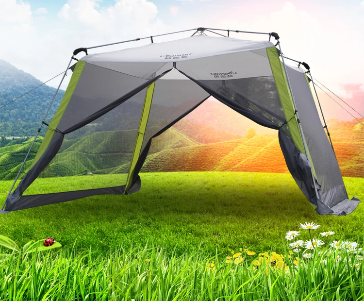 
Outdoor pergola camping self-driving barbecue awning beach fishing canopy shade tent 