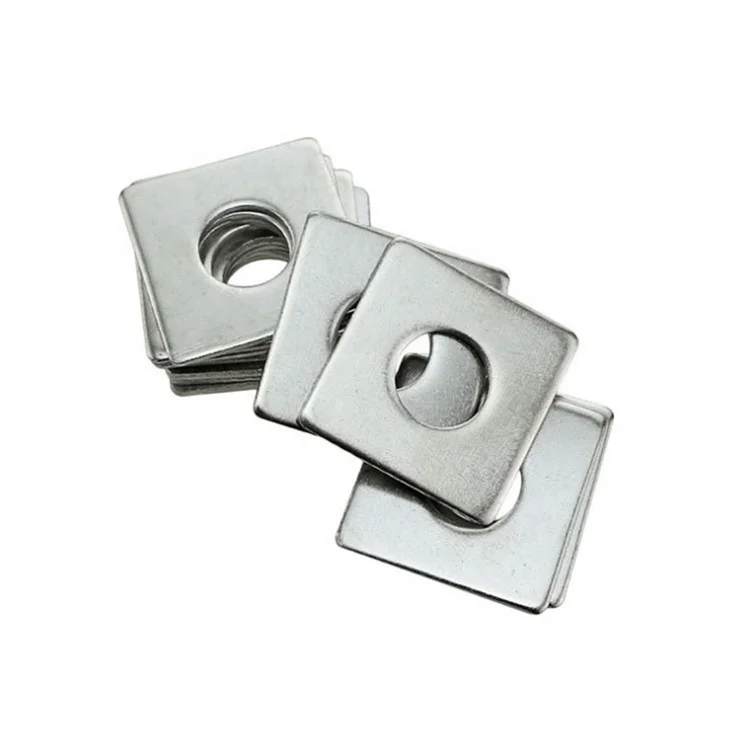 DIN436 M8 a2 \a4 \304\316 flat stainless steel square washer with round hole