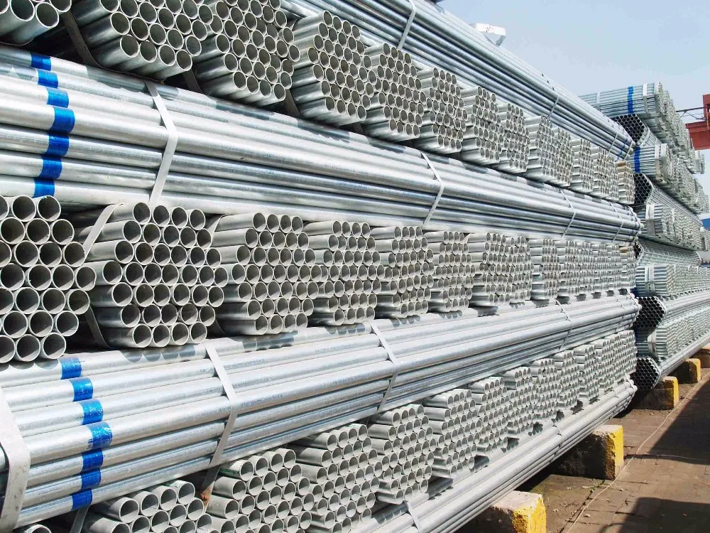 Hot-dipped galvanized riser steel pipe and scalffolding tubes