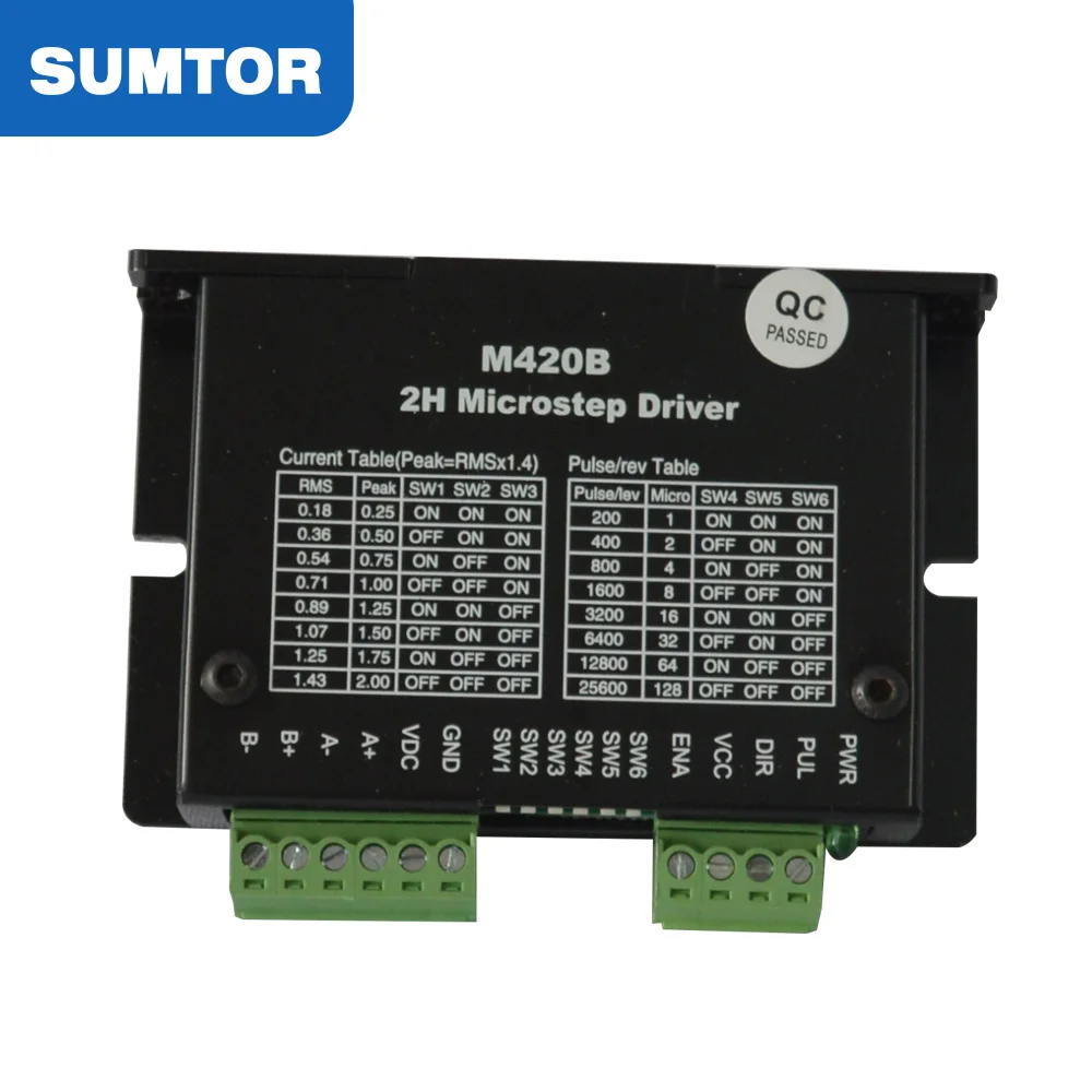 Цифровой драйвер M420B для миниатюрного шагового двигателя Nema серии 17