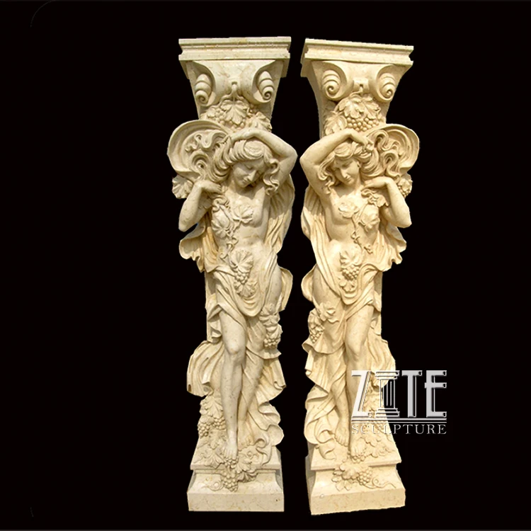 Modern Decoration Stone Roman Pillars
