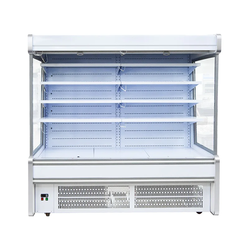 dairy showcase chiller refrigerated supermarket display cabinet