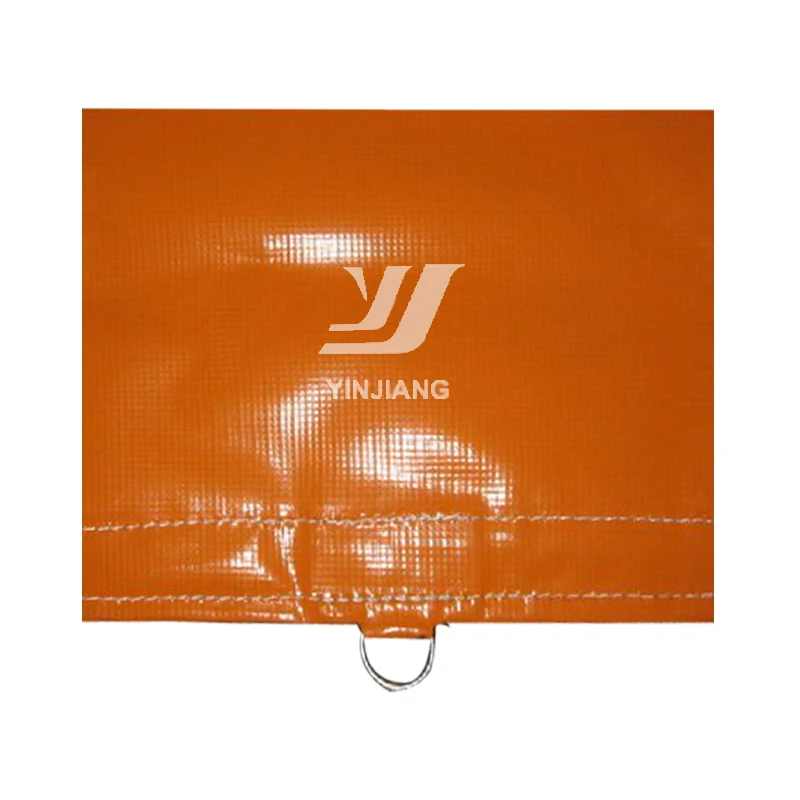 PVC Coated Tarpaulin Waterproof Fabric For Truck Cover