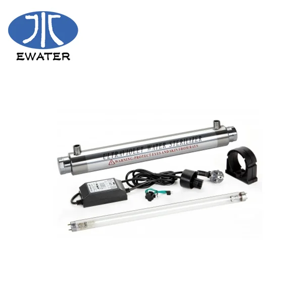 Famous brand Lamp UV Sterilization with control box with alarm in Water Treatment System 110W