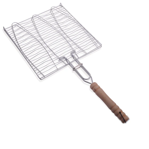 chrome plated grilling basket