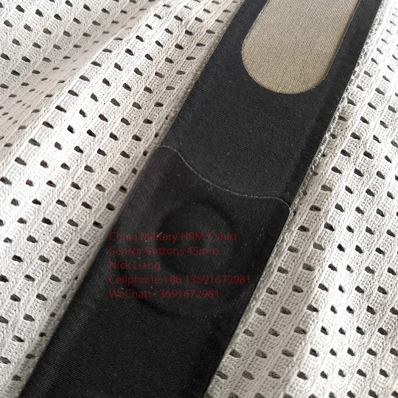 
Customized OEM high quality Smart Sports heart rate monitor T-Shirt (HRM sensor not included) 