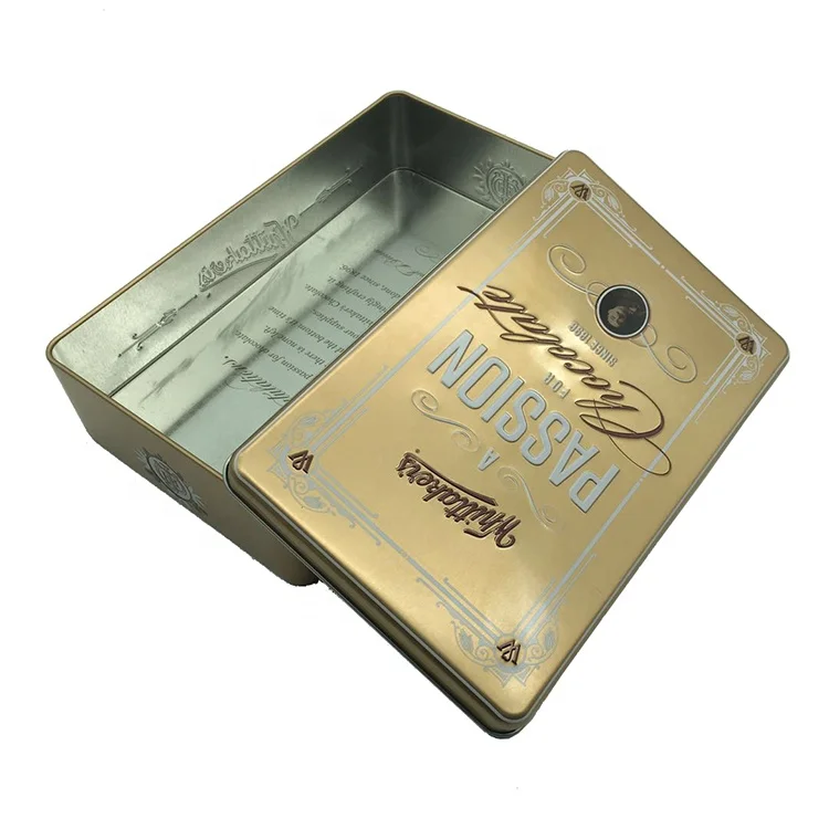 big size packaging chocolate tin box