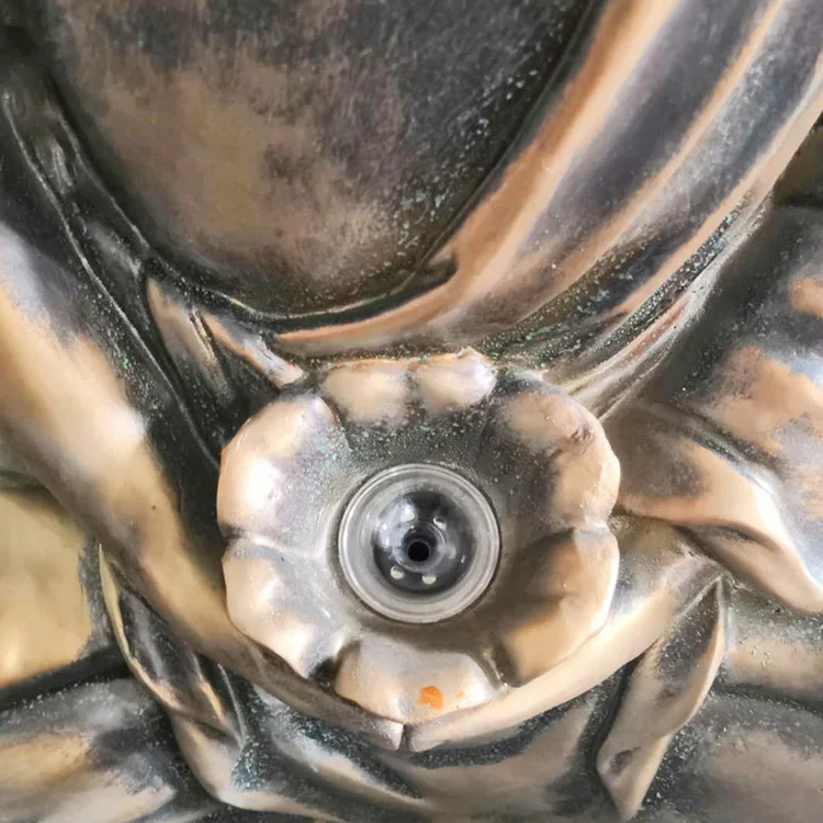 
Polyresin Statue Decoration Buddha Garden Resin LED Light Outdoor Water Fountain For Sale 