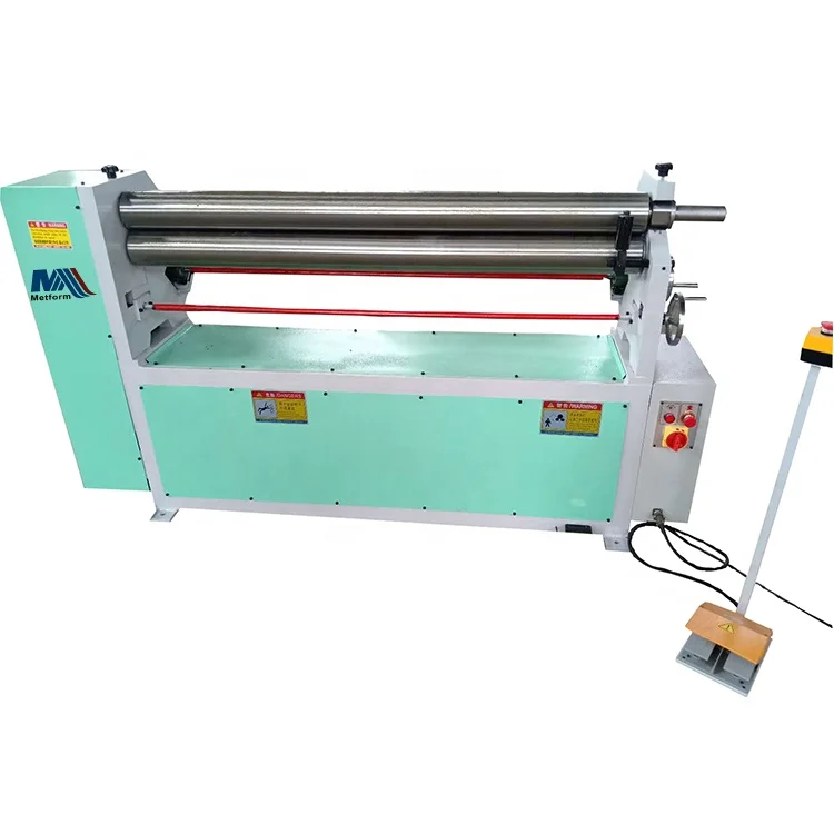 high quality electric 3 roller sheet metal plate rolling machine for sale
