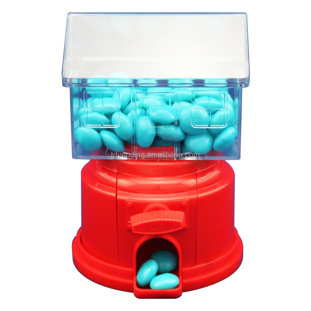 Квадрат базы Gumball распределитель для праздников сладкий диспенсер конфеты машина жевательная резинка машина