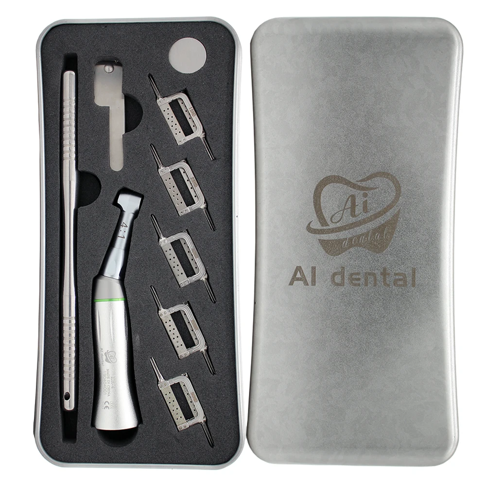 Система IPR рукоятки для сабельной межпроксимальной зачистки, снижение против угла 4:1, набор стоматологических наконечников для ортодонтических эффектов