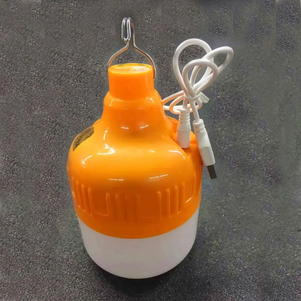 10W Indoor and Outdoor Lamp 1200mA Battery Rechargeable LED Emergency Bulb Light