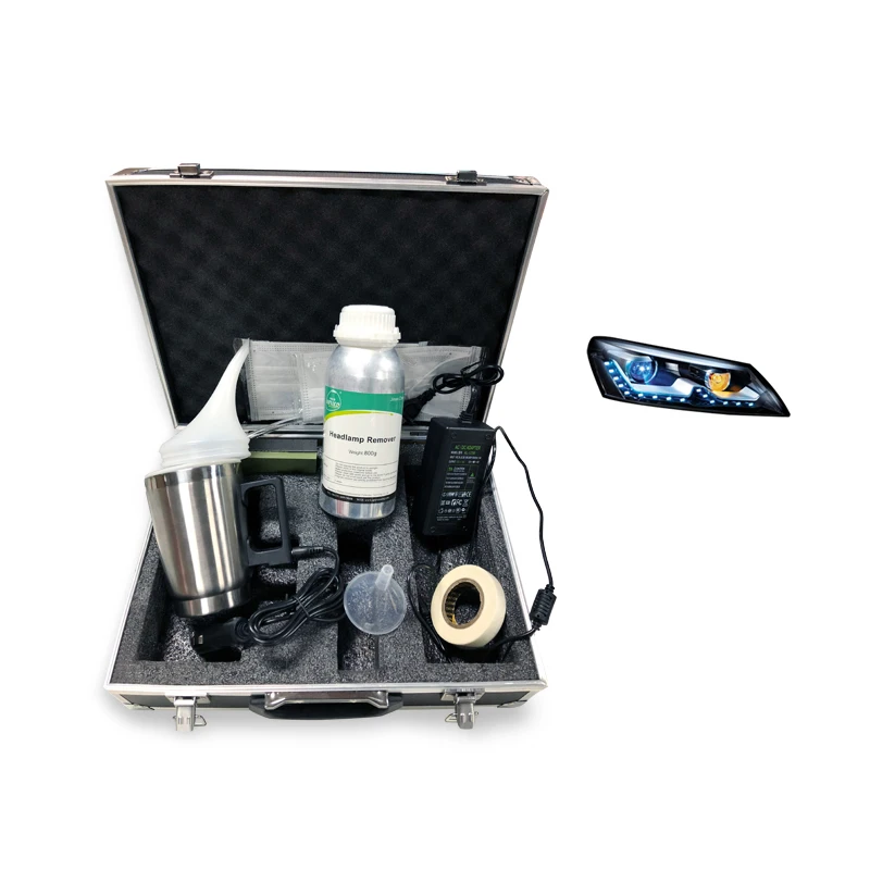 
Head Light Cleaning Kit Head Lamp Nano Coating Headlicht Polish Steam Device 