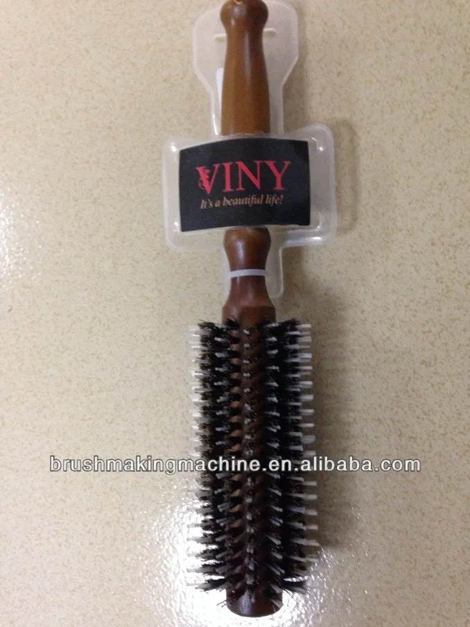 Hot sale round head daily hair brush making machine