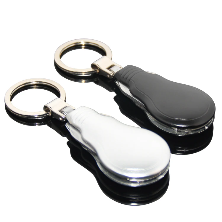 Hot Sale Blank Metal KeyChain Bottle Opener Swissgear Silver Color Gourd Shape Designed Multi Tools Key Chain