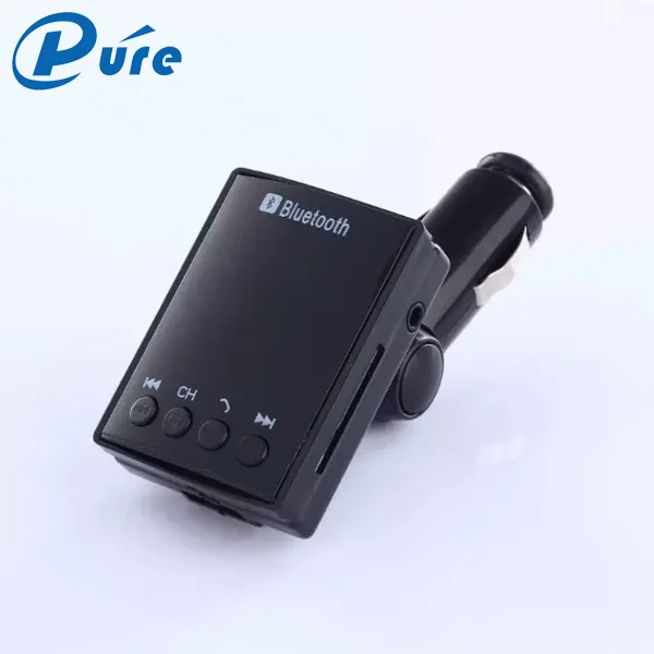 Superior quality unusual mini portable car speakerphone support power 12-24V, charging the phone