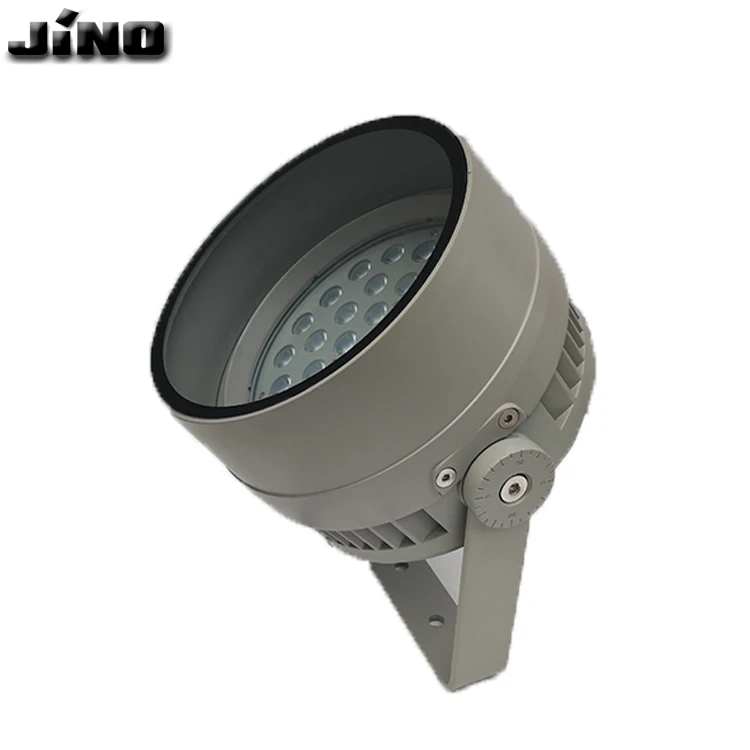 Die-casting 10 degree lamp IP65 36W Outdoor led RGB dmx 512 exterior spotlight external led aluminum spot light