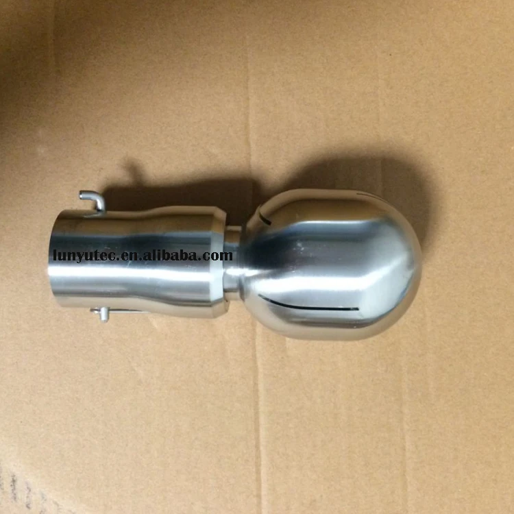 
Stainless Steel Sanitary Rotary Spray Cleaning Ball With Bolt Type For CIP Tank 