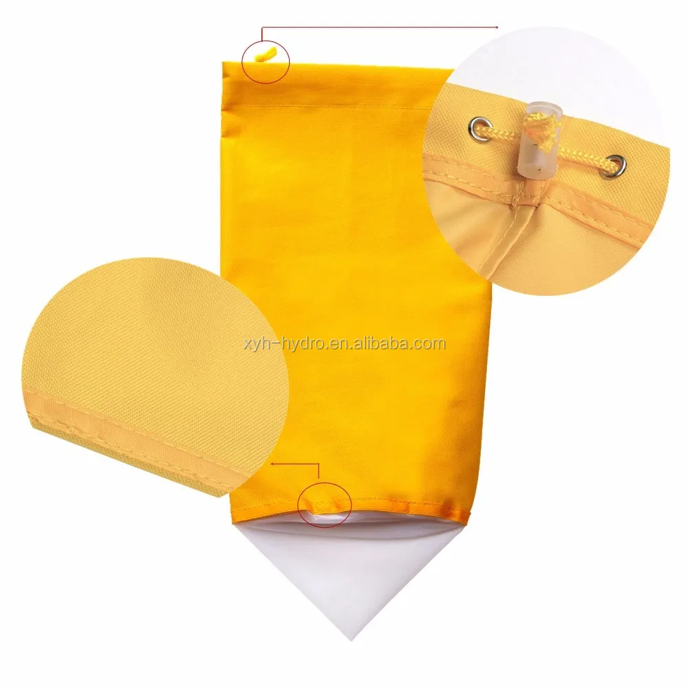 
32-Gallon Single Bags Herbal Ice Extractor Bubble Filter Bag With Pressing Screen 