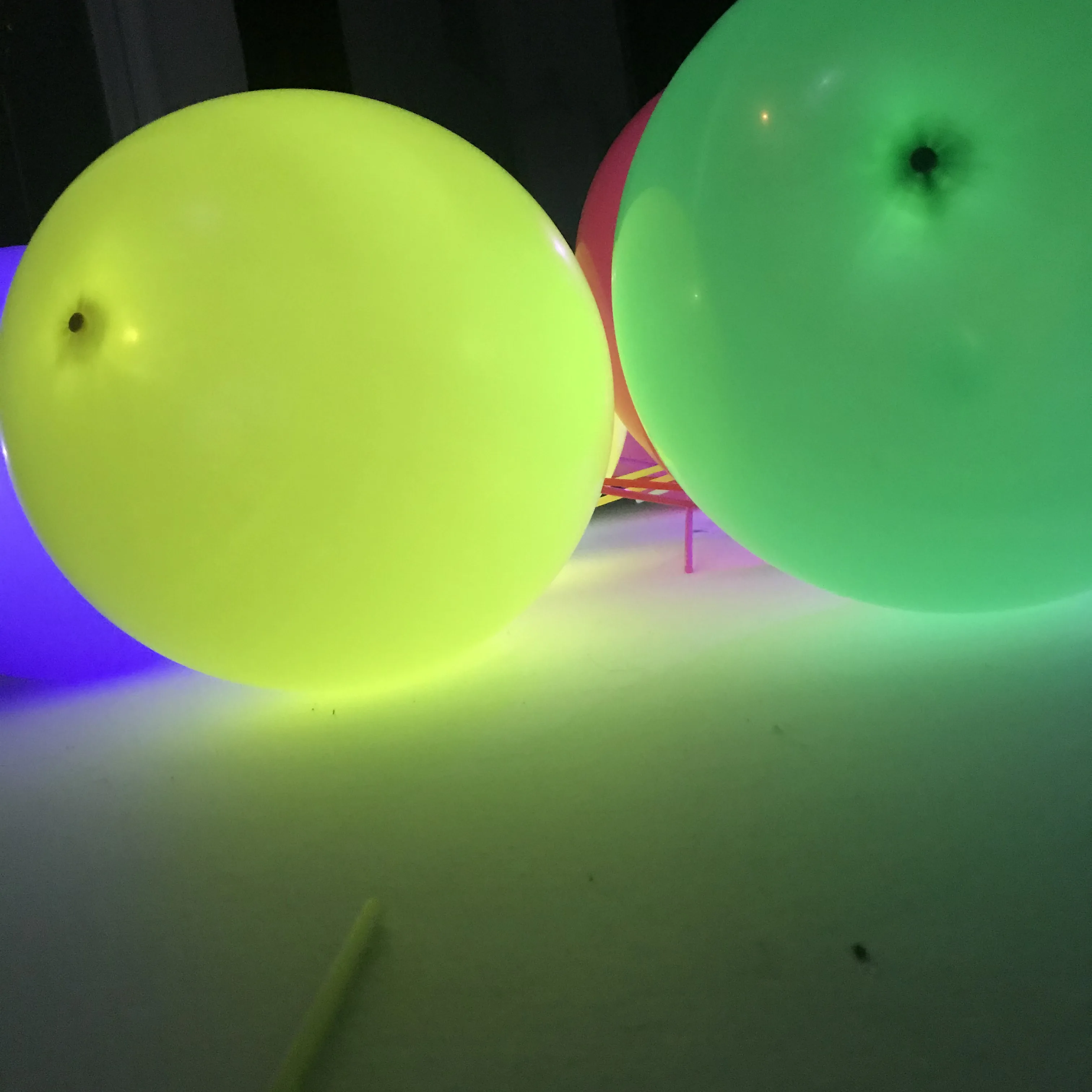 Светодио дный воздушный шар с подсветкой смешанный цвет оснащен мигающими режимами Ночной свет воздушный шар