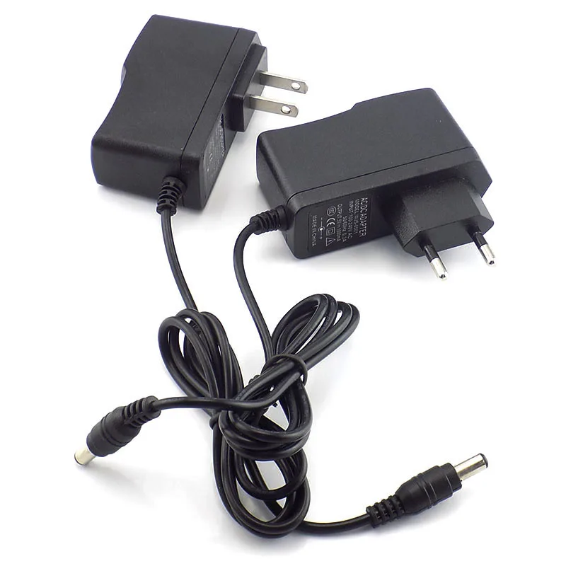 
DC 5V 1A Power Adapter US EU Wall Plug AC Adaptor DC Power Supply 