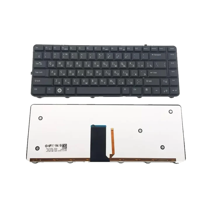 HK-HHT For Dell Studio 1535 1536 1537 1555 1557 1558 Series Laptop Russian Backlit keyboard