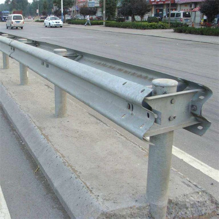 Factory directly production traffic barrier beams steel construction product galvanized guardrail supplier
