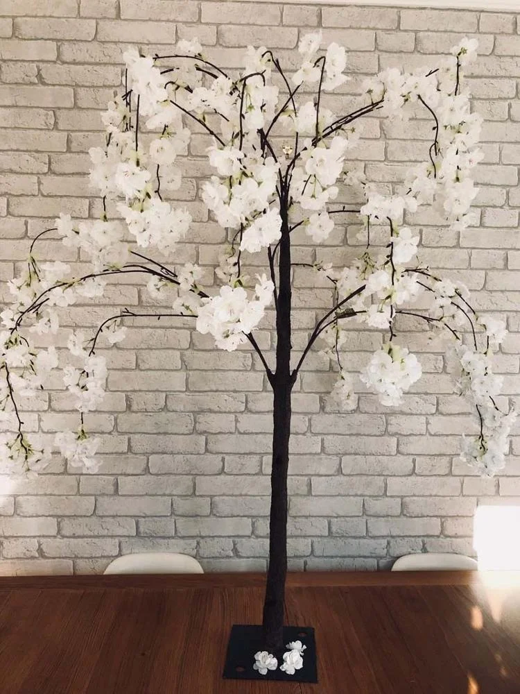 Artificial Wholesale Wedding Table Centerpieces Small Wooden Cherry Blossom Tree