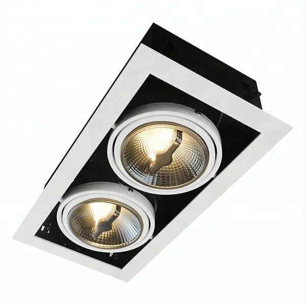 
High Quality AR111 LED Recessed Ceiling Light Downlight dimmable 15w 