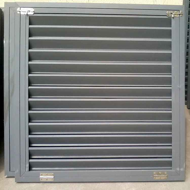 High Quality Modern Security Design Aluminum Louver Windows