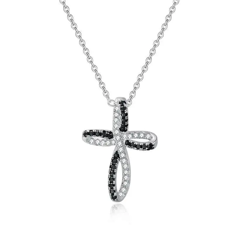 2023 Year Women Necklace  Chain  Crystal Egypt Ankh Cross Key Pendant Necklace