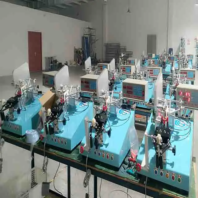 
side sliding Double counting toroidal coil winding machine for transformer 