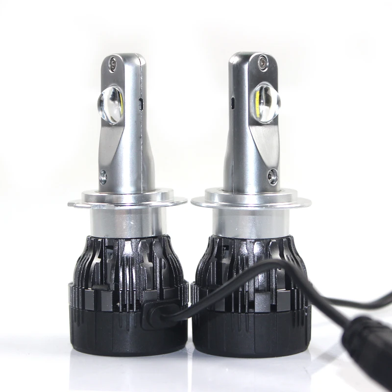 
200 м + Диапазон освещения H7 лучший комплект для преобразования светодиодных фар для автомобиля-истинно сфокусированный луч-вращение на 360 градусов-H7 H11 H8 9006 