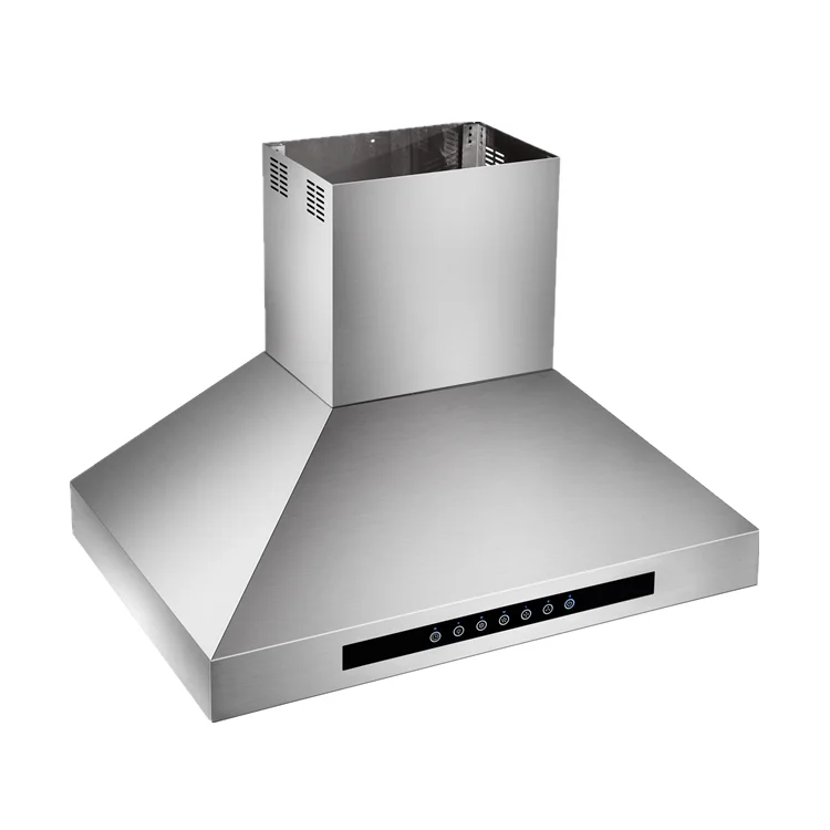 Commercial Kitchen BBQ range hoods 4speed Twin motors with etl
