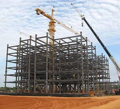 Modern Design Prefabricated Steel Structure Modular Apartment High Rise  Building