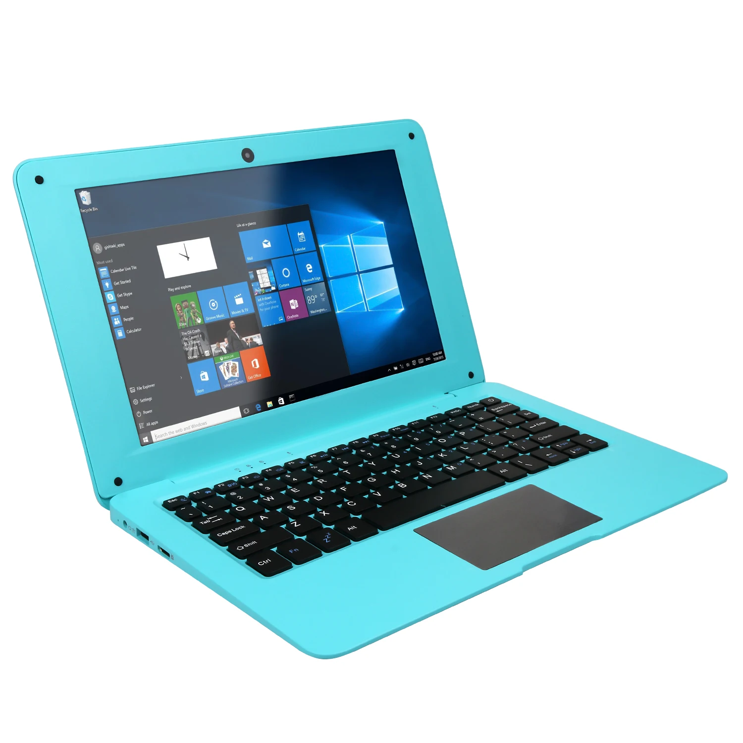 Blue Color PC1068  New Cheap Mini portable Laptop Computer 10.1 inch Win 10 Z8350+IPS+2G+32G Mini Notebook