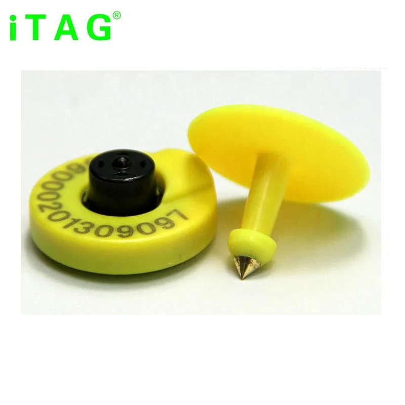 Manufacturer Supply Colourful TPU Farm Animal Ear Tag Tip Tags for cattle pig sheep