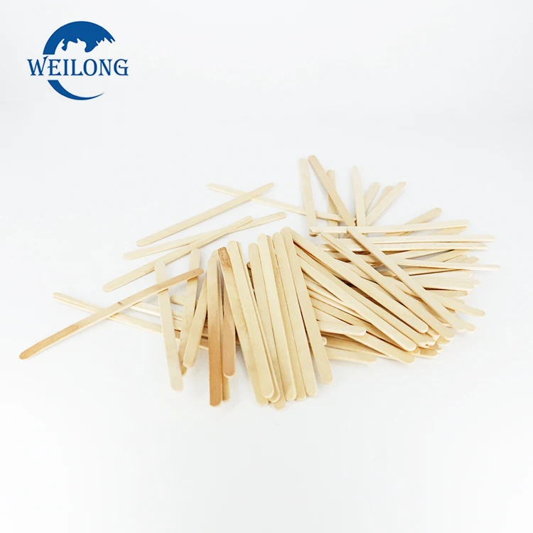 7-inch Length wood Coffee stirrers disposable wood stirring rod coffee stick tea sticks