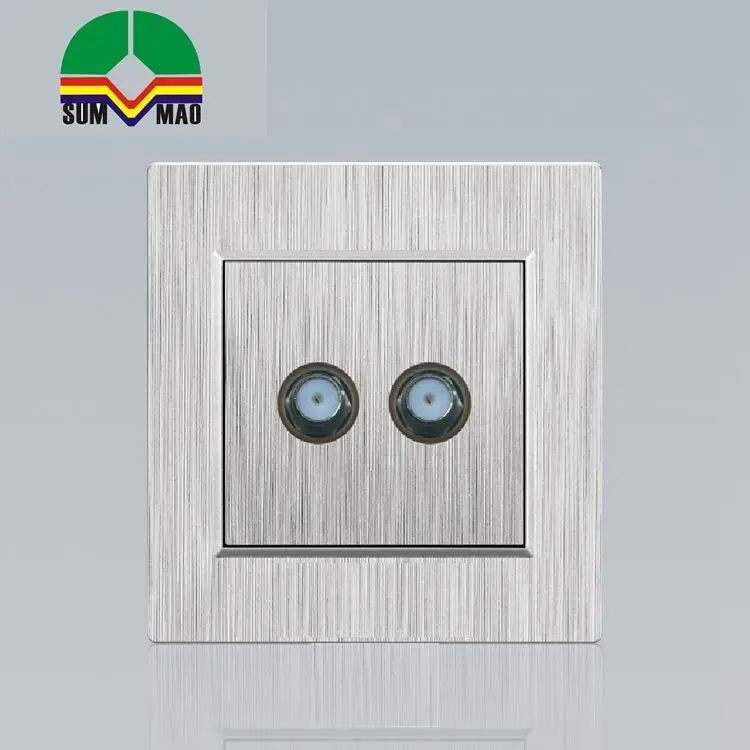 Высокое качество Великобритании розетки двойной разъем Usb с двумя розетка с переключателем с китайской заводской цене