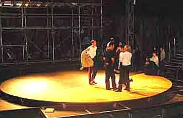 Heavy Duty rotating stage 360 degree revolving stage price