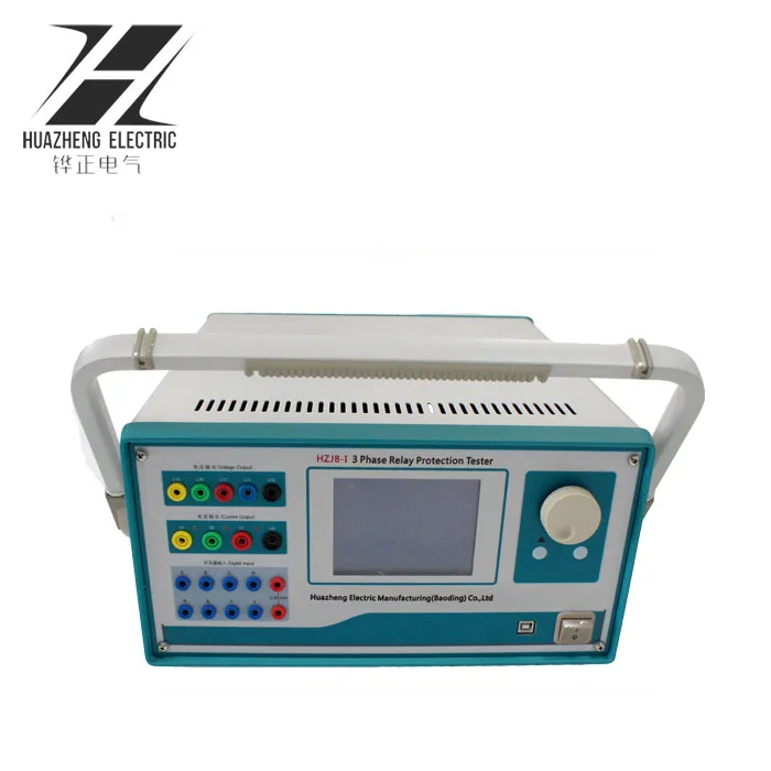 Профессиональный трехфазный испытательный комплект реле защиты вторичный ток впрыска прибор для проверки